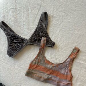 SKIMS bralette bundle - Velvet stretch plunge & jelly sheer